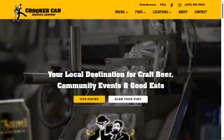 Crooked Can Brewing Company website