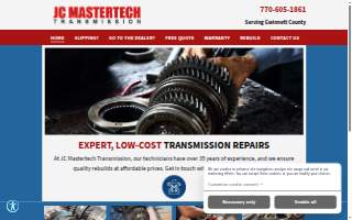 Jc Mastertech Transmission website