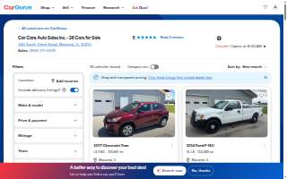 Lincoln Fill Station website