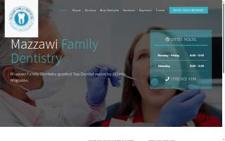 Mazzawi Family Dentistry website