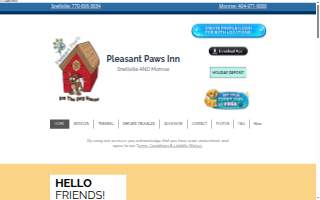 Pleasant Paws 'In the DogHouse' of Snellville website