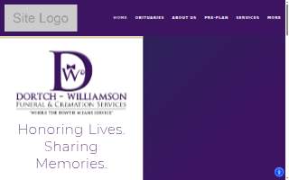 Dortch-Williamson Funeral & Cremation Services website