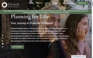 Element Wealth Advisors of South Fulton website