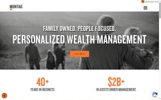 Montag Wealth Management of South Fulton website