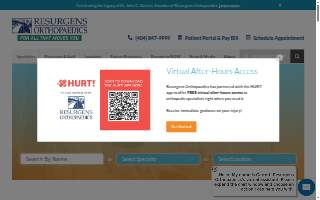 Resurgens Orthopaedics of South Fulton website