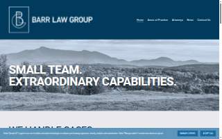 Barr Law website