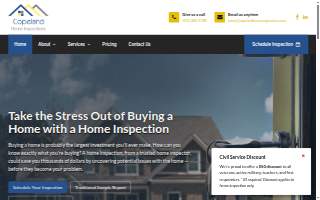 Copeland Home Inspections, LLC website