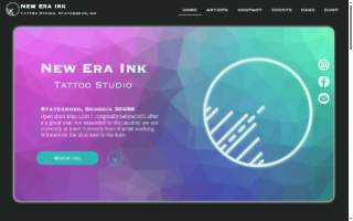 New Era Ink Tattoo Studio website