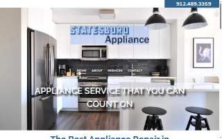 Statesboro Appliance Center website