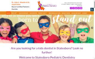 Statesboro Pediatric Dentistry website