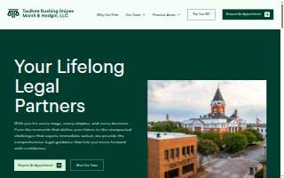 Taulbee Rushing - Full-Service Law Firm website