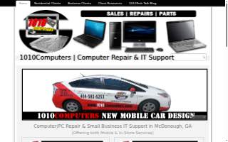 1010Computers of Stockbridge website