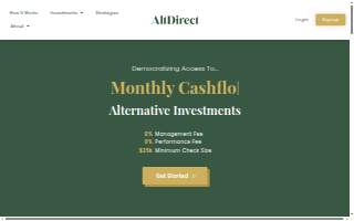 ALT Direct Alarm & Video Surveillance Services of Stockbridge website