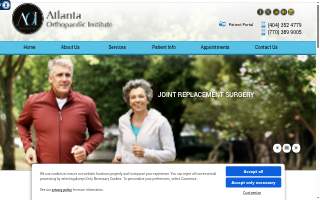 Atlanta Orthopaedic Institute. Stockbridge website