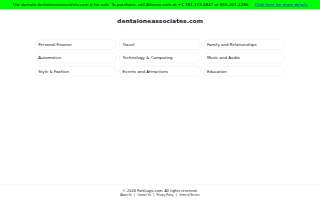Dental One Associates at Eagles Landing website