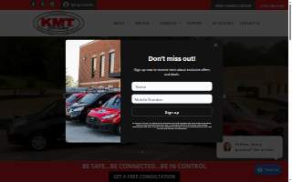 KMT Systems of Stockbridge website