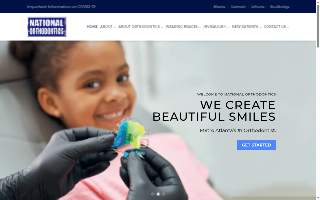 National Orthodontics of Stockbridge website