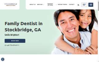 Stockbridge Dental Studio website