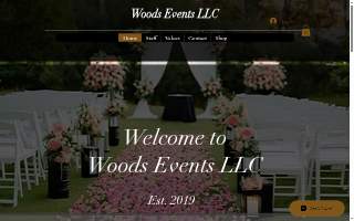 Woods Event Services LLC website