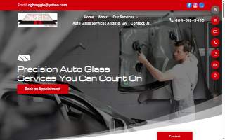 Auto Glass by Reggie website