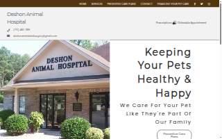 Deshon Animal Hospital/ Dr. Whitney Rose-Toler website