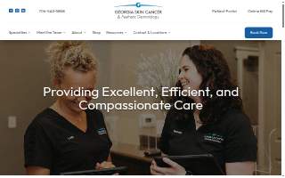Georgia Dermatology & Skin Cancer Center, LLC of Stonecrest website