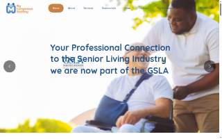 My Companion Staffing website