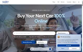 Nalley Hyundai website