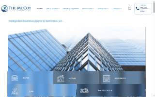 The McCoy Agency Inc website