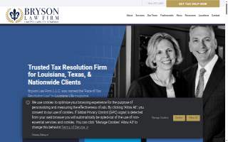 Bryson Law Firm, P.C. website