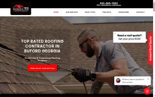 Douglas Construction website