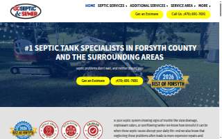 GoSeptic & Sewer website