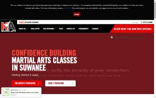 Karate Atlanta Suwanee of Sugar Hill website
