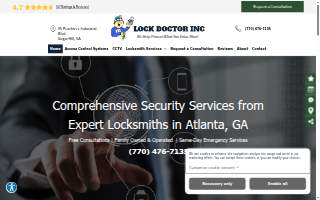 Lock Doctor Inc website