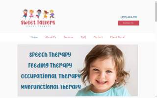 Sweet Talkers | Pediatric Speech & Occupational Therapy of Sugar Hill website