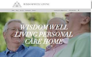 Wisdom Well Living Personal Care Home website