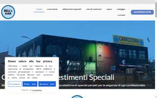 Bellys Car Detailing website