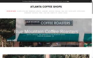 Blue Mountain Coffee Roasters website