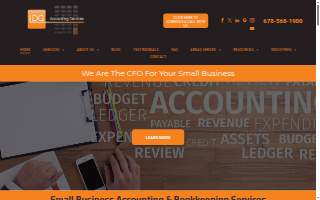 LDG Accounting Services website