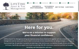 LifeTime Asset Management website