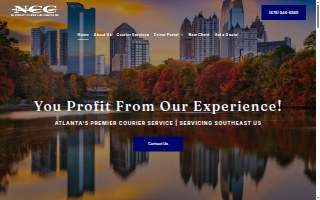 Nu Concept Courier website