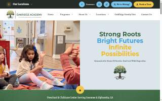 OakRidge Academy Suwanee website