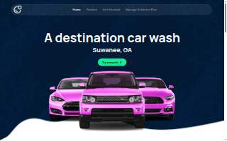 Orbit Car Wash website
