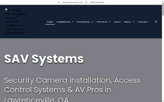 SAV Systems of Suwanee website