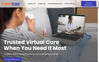 Urgent Care by Phone of Suwanee website