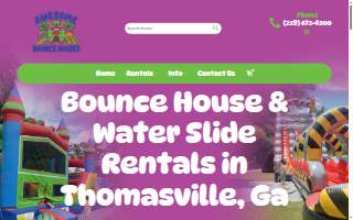 Awesome Bounce Houses website