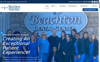 Beachton Dental Center website