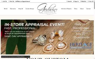 Godwin Jewelers website