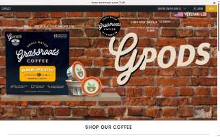 Grassroots Coffee website