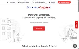 Insurance Express website